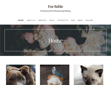 Tablet Screenshot of furbabie.com